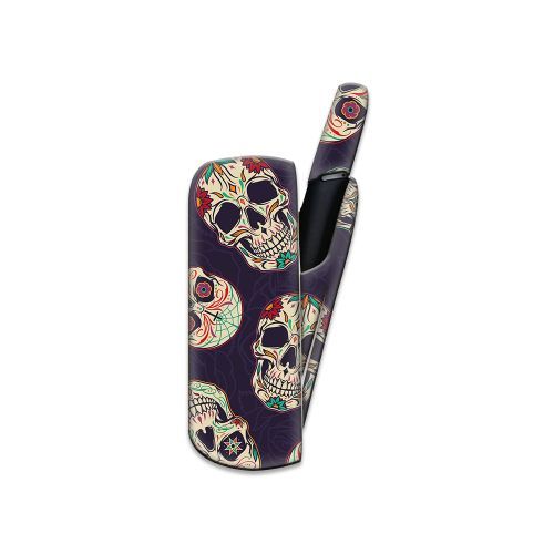 Buy OZO Skins Black Colors Skull Sticker For Iqos in Egypt