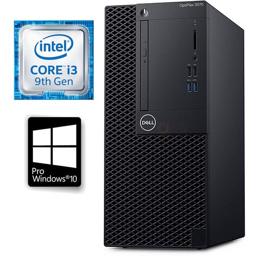 سعر DELL OptiPlex 3070 Tower Desktop - Intel Core I3 9100 - 4GB