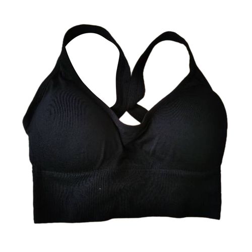 Generic Comfort Sports Bra High Impact Yoga Fitness Underwear Push Up Black  L @ Best Price Online