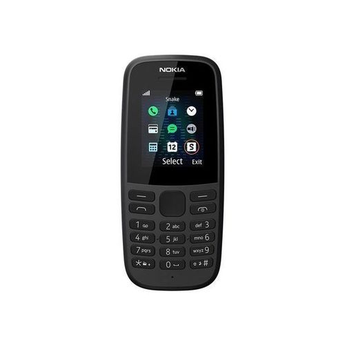 اشتري Nokia 105 1.8-inch Dual SIM Mobile Phone - Black في مصر