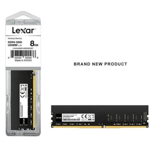 Buy Lexar Ram 8GB DDR4 3200MHz UDIMM Desktop Memory in Egypt