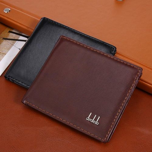 Women Men Ultra-Thin Business PU Leather Card Holder