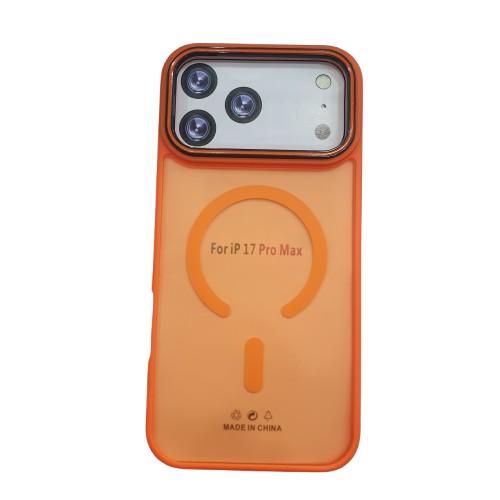 product_image_name-Generic-جراب شفاف مغناطيسي متوافق مع ماج سيف لهاتف آيفون17 برو ماكس، تصميم أنيق ورفيع وشفاف مقاوم للاصفرار، مصنوع من الأكريليك، مزيج من البلاستيك الصلب والمطاط السيليكوني، جراب أنيق-1