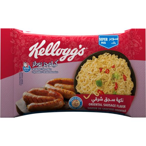 اشتري Kellogg's Sausage Flavored Noodles – 100 gm في مصر