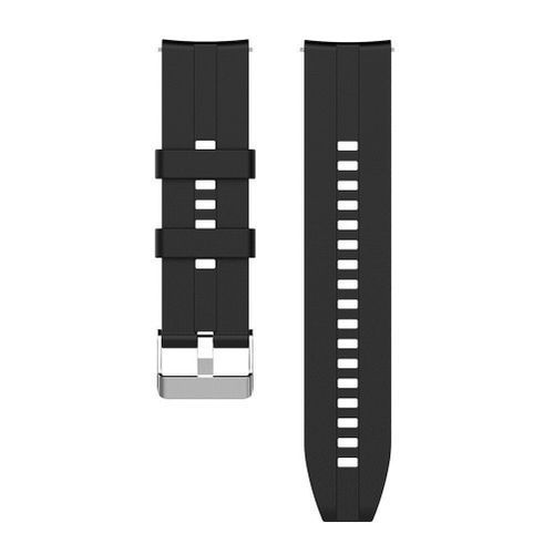 Buy Oraimo Watch 2 Pro OSW-32- Smart Watch - Silicone Replacement Strap With Buckle(Black) in Egypt