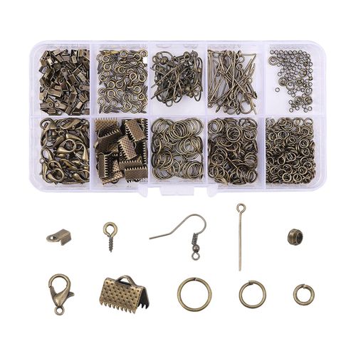 Generic Earring Making Supplies With Earring Hooks Open Jump Rings