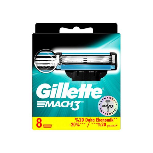 اشتري Gillette Mach3 Blades x8 في مصر