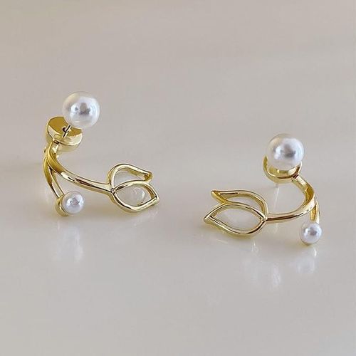 product_image_name-Generic-Elegant Flower Design Earrings for Women -1