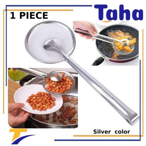 Buy Taha Offer 2-in-1 Multi-use Strainer Tongs 1 Piece in Egypt