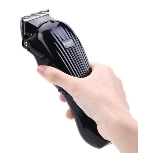 Kemei KM-3703 Charging Electric Hair Clipper - Black