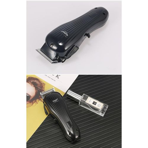 Kemei KM-3703 Charging Electric Hair Clipper - Black