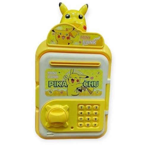product_image_name-Generic-pikachu Kids Electronic Piggy Bank – Password Money Safe with Sound & Light – Pink – Battery Operated – Age 3+-1