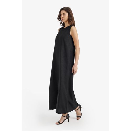 product_image_name-Clue-Textured Sleeveless Maxi Dress-3