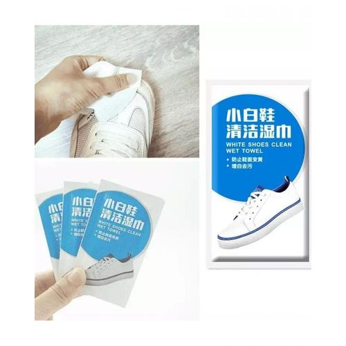 Buy Wet Wipes Non-Woven To Clean All Kinds Of Shoes - 30 Pieces In A Box in Egypt