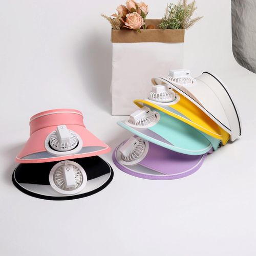 Hat with hotsell built in fan
