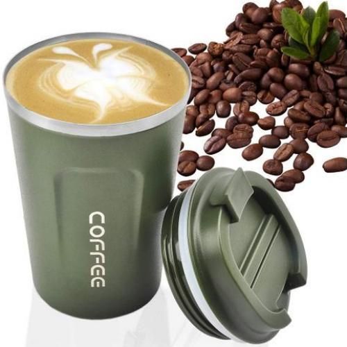 Buy Portable Stainless Steel Vacuum Mug - 380ml in Egypt