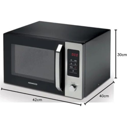 product_image_name-Kenwood-ميكروويف كينوود بشواية ديجيتال سعة 30 لتر قدرة 1000 وات ستانلس ستيل لون أسود/فضي – موديل MWM30.000BK-4