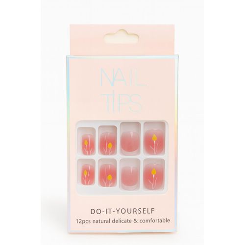 product_image_name-NAIL TIPS-أظافر طبيعية ورقيقة ومريحة 12 قطعة-1