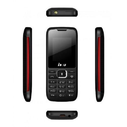 product_image_name-Iku-F100 1.8'' Dual SIM Budget Phone - Black/Red-1