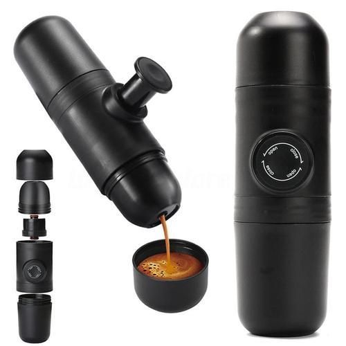 Buy Manual Portable Espresso Machine Outdoor Coffee Maker Push Coffee Cup For Car Coffee MachineTravel Hiking Moka Coffee Pot in Egypt