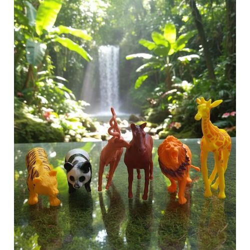 product_image_name-Generic-مجموعة ألعاب حيوانات برية للأطفال مكونة من 6 قطع-5