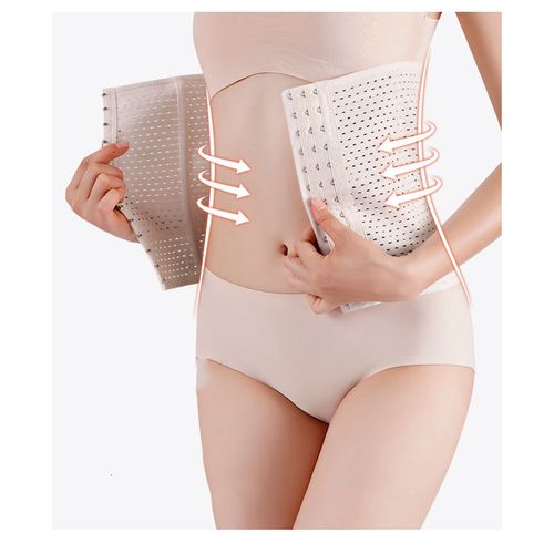 Lady Sweat Waist Trainer Body Shaper Tummy Slimmer Belt Corset