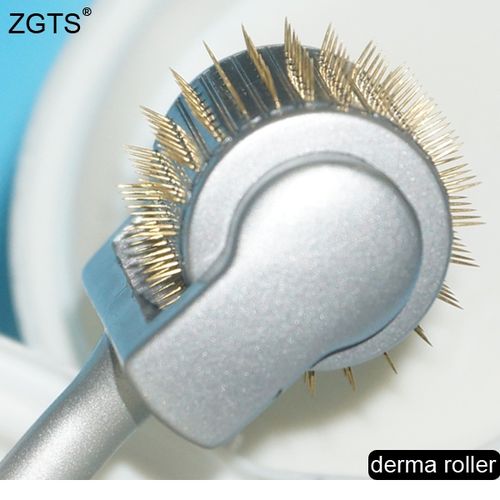 Buy ZGTS Derma Roller Gold - Titanium Needles in Egypt