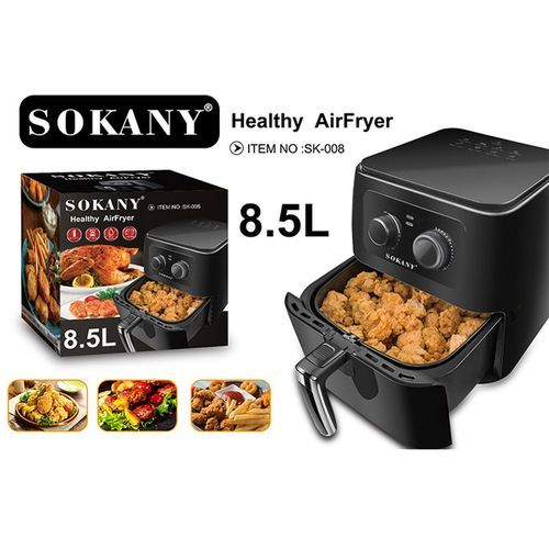 product_image_name-Sokany-Super Air Fryer - 8.5 L - 1700 W-2