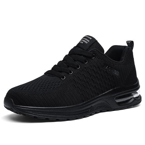 Flangesio Sneakers Men Shoes Big Size 38-47 High Quality Fashion  Air-Cushion Sneakers Trainers Breathable Mesh Male Walking Shoes Black @  Best Price Online