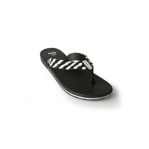 اشتري Flip Flop Slipper For Women Black & White في مصر