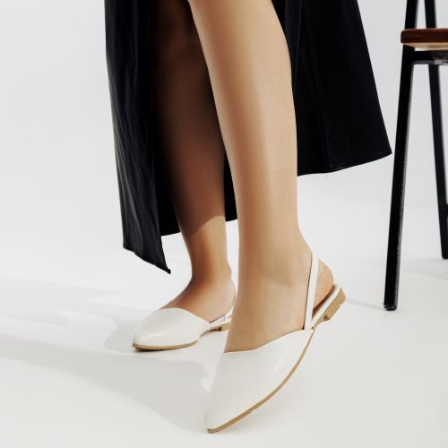 product_image_name-Generic-أحذية مولايس ليفستايلش جلدية مسطحة SB-8 - بيضاء-1