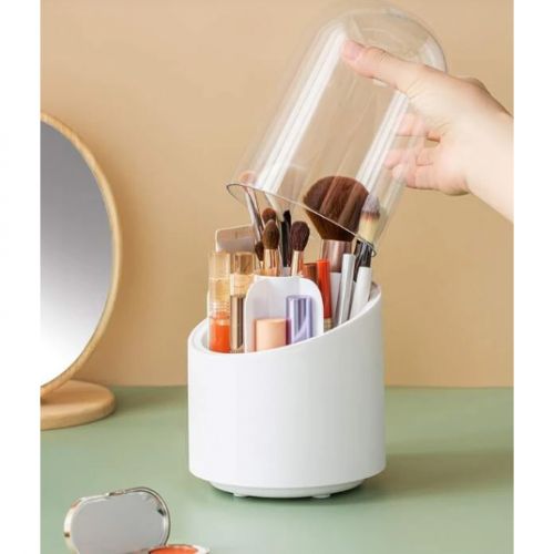 Generic Makeup Brush Holder, 360-degree Rotating Organizer, With A  Practical Design. @ Best Price Online