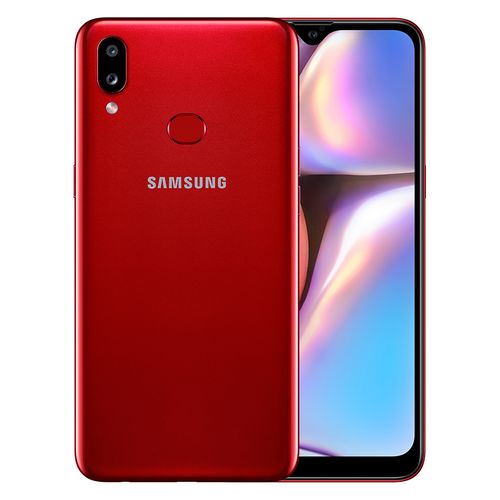 Samsung Galaxy A10s - 6.2 بوصة 32 جيجا بايت/2 جيجا بايت ثنائي الشريحة 4G موبايل - أحمر