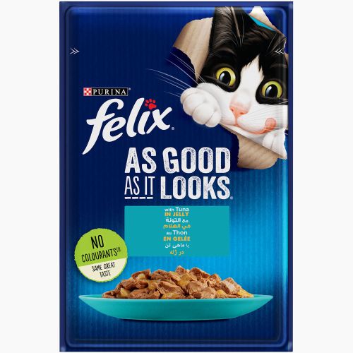 Purina FELIX As Good As It Looks Tuna Wet Cat Food Best Price