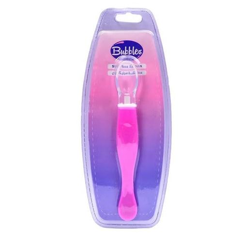 product_image_name-Bubbles-Silicone Spoon for Kids-1