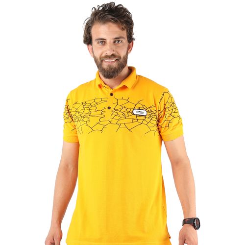 Buy T-shirt Polo-Yellow in Egypt