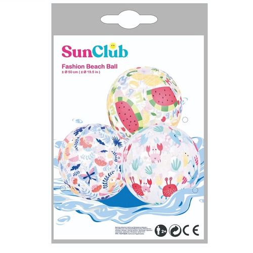 Ji Long Sun Club Fashion Beach Ball 50cm No 53012 Best Price