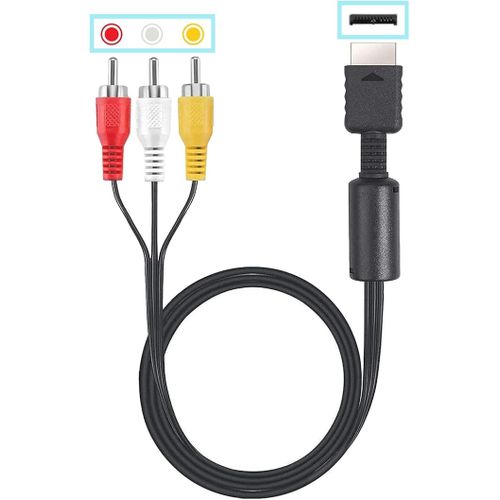 Playstation 2 connector to tv deals