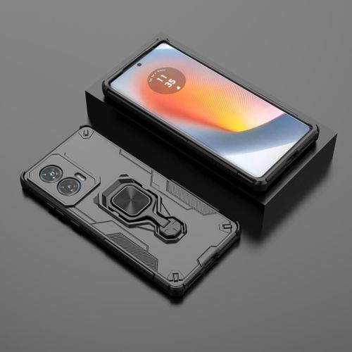 product_image_name-Generic-غطاء حماية Motorola Edge 50 Fusion 5G – حقيبة Fortis Armor الواقية الصادمة مع حامل حلقة مغناطيسي و مسند قابل للطي، حماية قوية من الدرجة العسكرية (أسود)-2
