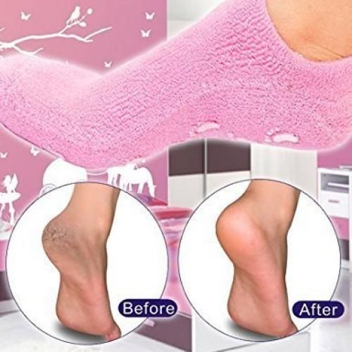 Generic Moisturizing Gel Socks Ultra Soft Moisturizing Socks With High  Quality Moisturizing Gel Socks Helps Repair Dry, Cracked Skin (Color May  Vary) @ Best Price Online