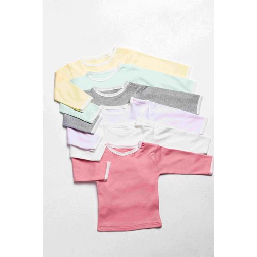 Buy T-shirt  Long Sleeve 6Units (  Multicolore  Color May Vary ) in Egypt