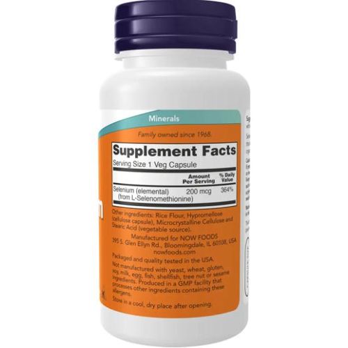 Now Selenium Size: 90caps/200mcg - image 2