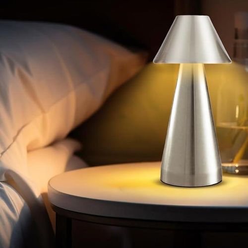 product_image_name-Generic-مصباح طاولة LED معدني محمول للتحكم باللمس، 3 ألوان، قابل لإعادة الشحن، مع 3 مستويات سطوع، يناسب كديكور لغرفة المعيشة أو بجانب السرير.-1