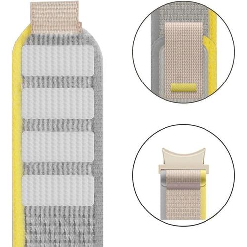 product_image_name-Generic-سوار نايلون من تين تك متوافق مع ساعات سامسونج جالاكسي ووتش 5/4 (44 مم و40 مم)، وجالاكسي ووتش 5 برو (45 مم)، وجالاكسي ووتش 4 كلاسيك (46 مم و42 مم)، للرجال والنساء، مقاس 20 مم، مناسب للرياضة-4