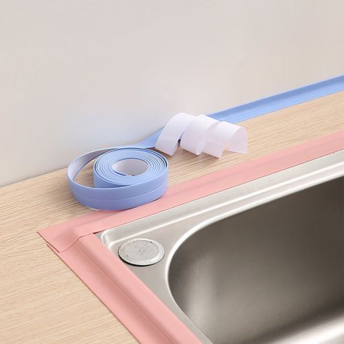 Buy Self-adhesive Caulk Strip Moisture-proof Anti-mold - Pink in Egypt