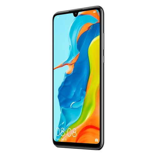 Huawei Mi P30 Lite موبايل - شاشة 6.15 بوصة - 128 جيجا - 4G - أسود