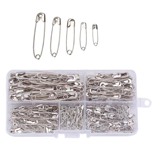 Hot Selling Colorful 15pcs Safety Pins Locking Baby Cloth Nappy