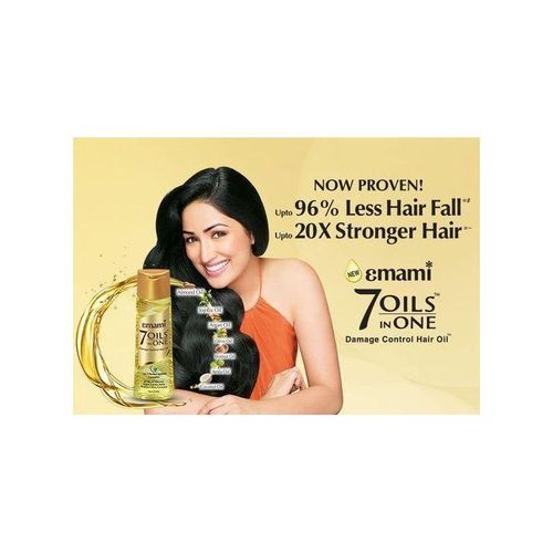 product_image_name-Emami-Double Conditioning Shampoo - Olive 200ml + 7-in-1 Hair Oil 50ml-4