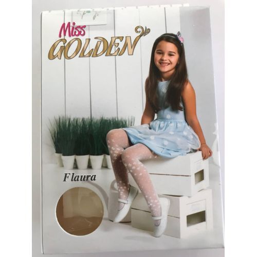 Buy Miss Golden High Waist Nylon Pattern Collant For Girls in Egypt
