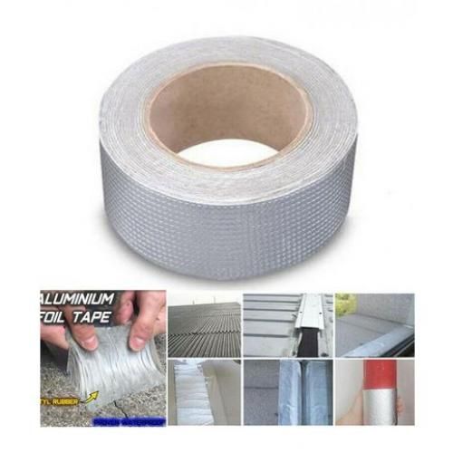 اشتري Water & Heat Resistant Self Adhesive Tape - Multi Repair Aluminum Foil Tape في مصر